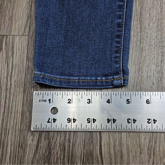 Old Navy Womens Size 0 Short Rockstar Skinny Pull On Denim Blue Jeans Jeggings - Picture 10 of 10